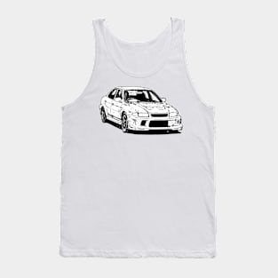 Ichijo's Mitsubishi Lancer Evolution 2 [ Initial D ] Tank Top